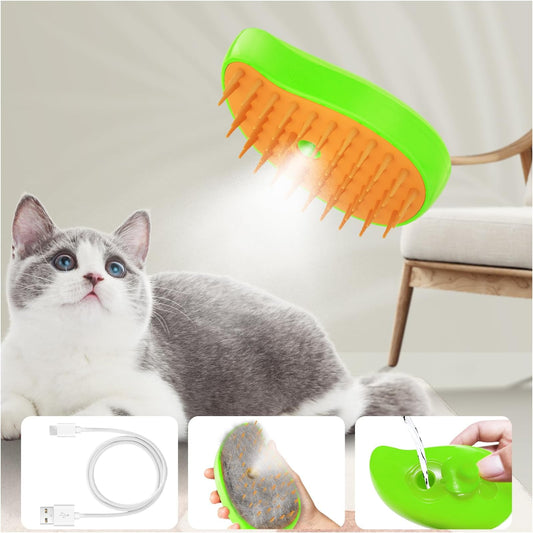 Pet Steam Massage Brush